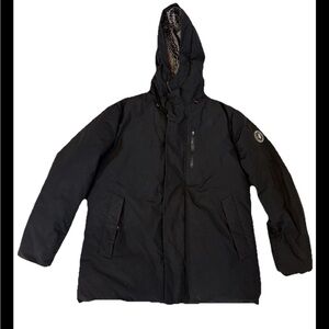 Save The Duck Black Arctic Parka Men’s Size Large *read description*